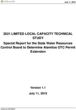 2021 LIMITED LOCAL CAPACITY TECHNICAL STUDY - Special Report for the State Water Resources Control Board to Determine Alamitos OTC Permit ...