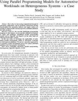 Using Parallel Programming Models for Automotive Workloads on Heterogeneous Systems - a Case Study