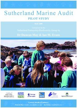SUTHERLAND MARINE AUDIT - PILOT STUDY - ASSYNT FIELD CLUB