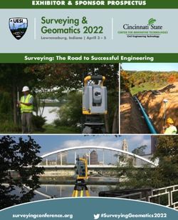 Surveying & Geomatics 2022 - EXHIBITOR & SPONSOR PROSPECTUS Surveying ...