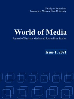 Issue 1, 2021 - World of Media