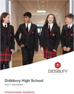 Didsbury High School Year 7 Information - Unashamedly Academic