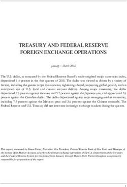 TREASURY AND FEDERAL RESERVE FOREIGN EXCHANGE OPERATIONS