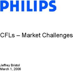CFLs - Market Challenges - Jeffrey Bristol March 1, 2006