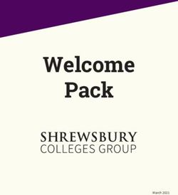 Welcome Pack - March 2021 - Shrewsbury Colleges ...