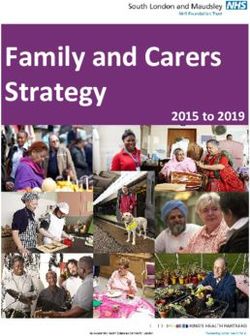 Family and Carers Strategy - 2015 to 2019 - South London and Maudsley ...