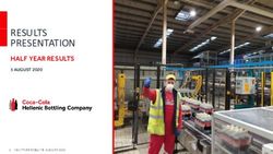 RESULTS PRESENTATION HALF YEAR RESULTS - Coca-Cola HBC