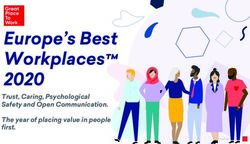 Europe's Best Workplaces 2020 - Trust, Caring, Psychological Safety and Open Communication. The year of placing value in people - Great Place To ...