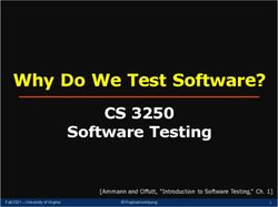 Why Do We Test Software? - CS 3250 Software Testing Ammann and Offutt, "Introduction to Software Testing," Ch.