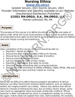 Nursing Ethics WWW.RN.ORG - RN.org