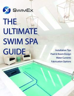 THE ULTIMATE SWIM SPA GUIDE - Installation Tips Pool & Room Design Water Currents Fabrication Options - SwimEx
