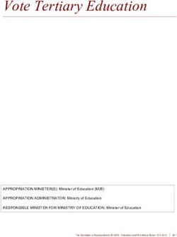 Vote Tertiary Education - Budget.govt.nz