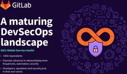 A maturing DevSecOps landscape - 2021 Global Survey results 4300 respondents Dramatic advances in release/deployment frequencies, automation ...
