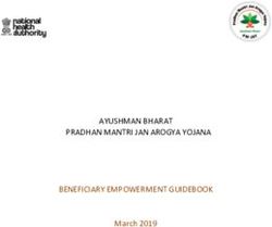 AYUSHMAN BHARAT PRADHAN MANTRI JAN AROGYA YOJANA BENEFICIARY EMPOWERMENT GUIDEBOOK - March 2019