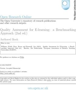 Open Research Online The Open University's repository of research publications and other research outputs