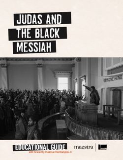 JUDAS AND THE BLACK MESSIAH - EDUCATIONAL GUIDE with forward by Chairman Fred Hampton Jr - Participant Media