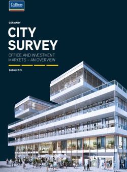 SURVEY GERMANY CITY OFFICE AND INVESTMENT MARKETS - AN OVERVIEW - Colliers