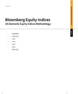 Bloomberg SASB ESG US Equity Index Methodology - Aggregate Large Cap 1000 2000 2500
