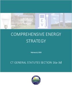 COMPREHENSIVE ENERGY STRATEGY - CT GENERAL STATUTES SECTION 16a-3d February 8, 2018 - CT.gov