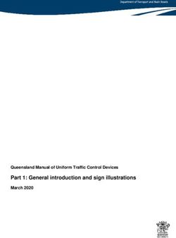 Part 1: General introduction and sign illustrations - Queensland Manual of Uniform Traffic Control Devices