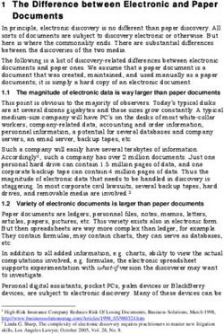 The Difference between Electronic and Paper