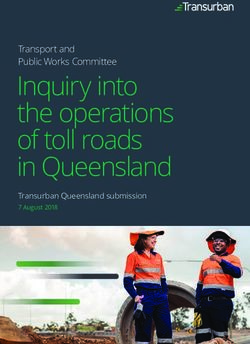 Inquiry into the operations of toll roads in Queensland - Transport and Public Works Committee - Transurban