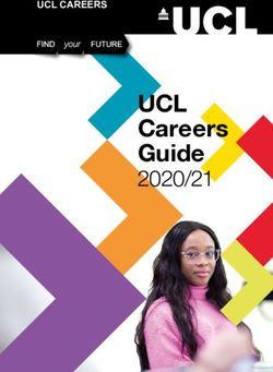 UCL Careers Guide 2020/21 - UCL CAREERS