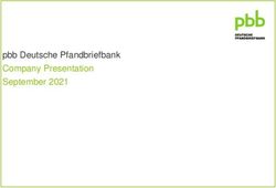 Pbb Deutsche Pfandbriefbank Company Presentation September 2021 - Deutsche ...