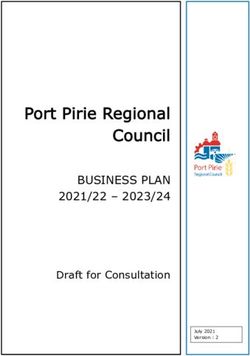 BUSINESS PLAN 2021/22 - 2023/24 Draft for Consultation - July 2021 Version : 2 - Port Pirie Regional ...
