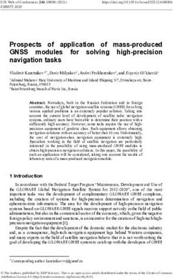 Prospects of application of mass-produced GNSS modules for solving high-precision navigation tasks