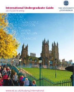 International Undergraduate Guide - 2015/2016 entry - www.ed.ac.ukstudying/international