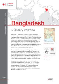 Bangladesh 1. Country overview - Red Cross Red Crescent Climate Centre