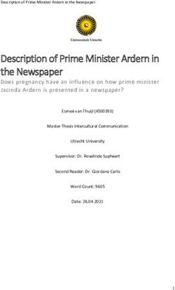 Description of Prime Minister Ardern in the Newspaper
