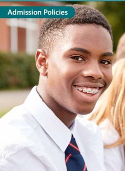 Admission Policies - Cardiff Council