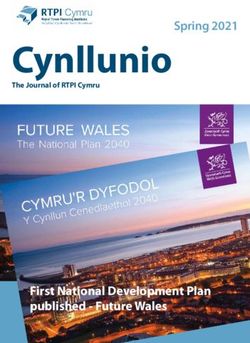 Cynllunio - First National Development Plan published - Future Wales - RTPI