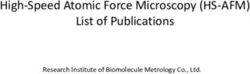 High-Speed Atomic Force Microscopy (HS-AFM) List of Publications - Research Institute of Biomolecule Metrology Co., Ltd.