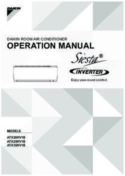 Operation Manual Daikin Room Air Conditioner Models Atx Kv B Atx Kv B Atx Kv B