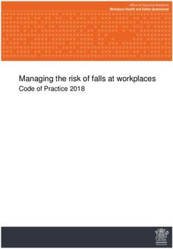 Managing the risk of falls at workplaces - Code of Practice 2018 - Worksafe Qld