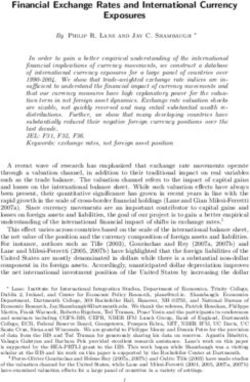 Financial Exchange Rates and International Currency Exposures