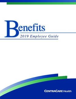 2019 EMPLOYEE GUIDE - CENTRACARE