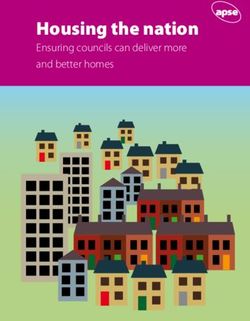 Housing the nation Ensuring councils can deliver more and better homes - APSE