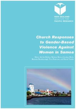 Church Responses to Gender-Based Violence Against Women in Samoa - Mercy Ah Siu-Maliko, Melanie Beres, Caroline Blyth, Ramona Boodoosingh, Tess ...