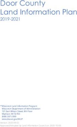 Door County Land Information Plan 2019-2021 - Door County ...