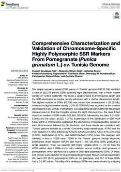 Comprehensive Characterization and Validation of Chromosome-Specific Highly Polymorphic SSR Markers From Pomegranate (Punica granatum L.) cv ...