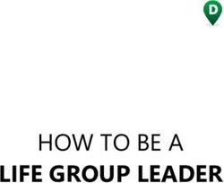 LIFE GROUP LEADER HOW TO BE A - Hope Church Singapore