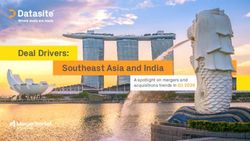 Deal Drivers: Southeast Asia and India - Datasite