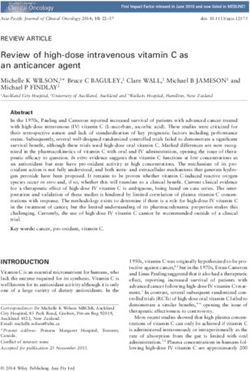 Review of high-dose intravenous vitamin C as an anticancer agent