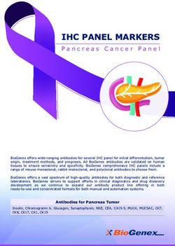 IHC PANEL MARKERS Pancreas Cancer Panel - BioGenex
