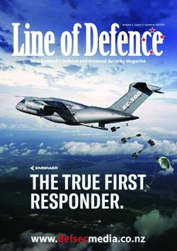 Line of Defence - THE TRUE FIRST RESPONDER. www.defsecmedia.co.nz