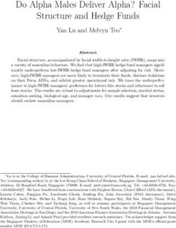 Do Alpha Males Deliver Alpha? Facial Structure and Hedge Funds - American Economic ...